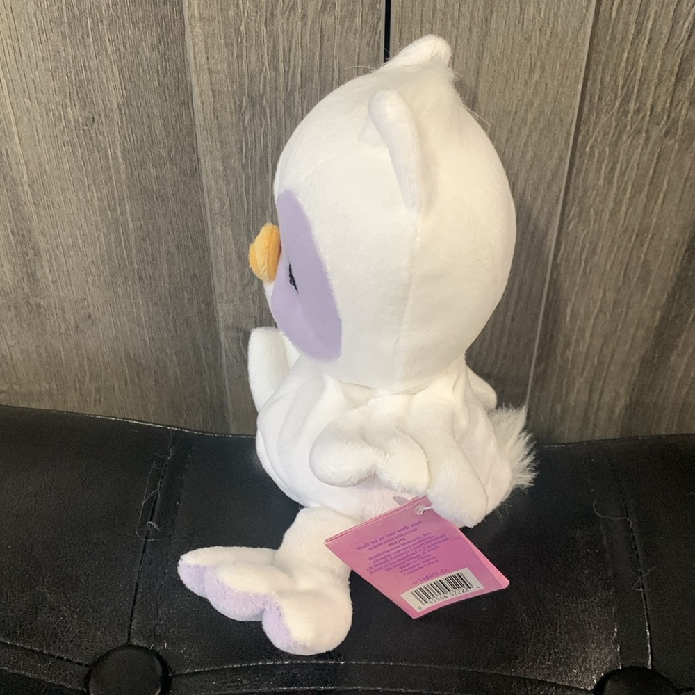 Retired Precious Moments Tender Tails White Owl Beanie With Tag Limited Edition - Picture 7 of 12